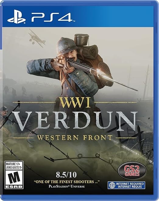 WWI: Verdun - Western Front - Brand New Factory Sealed - Sony PlayStation 4