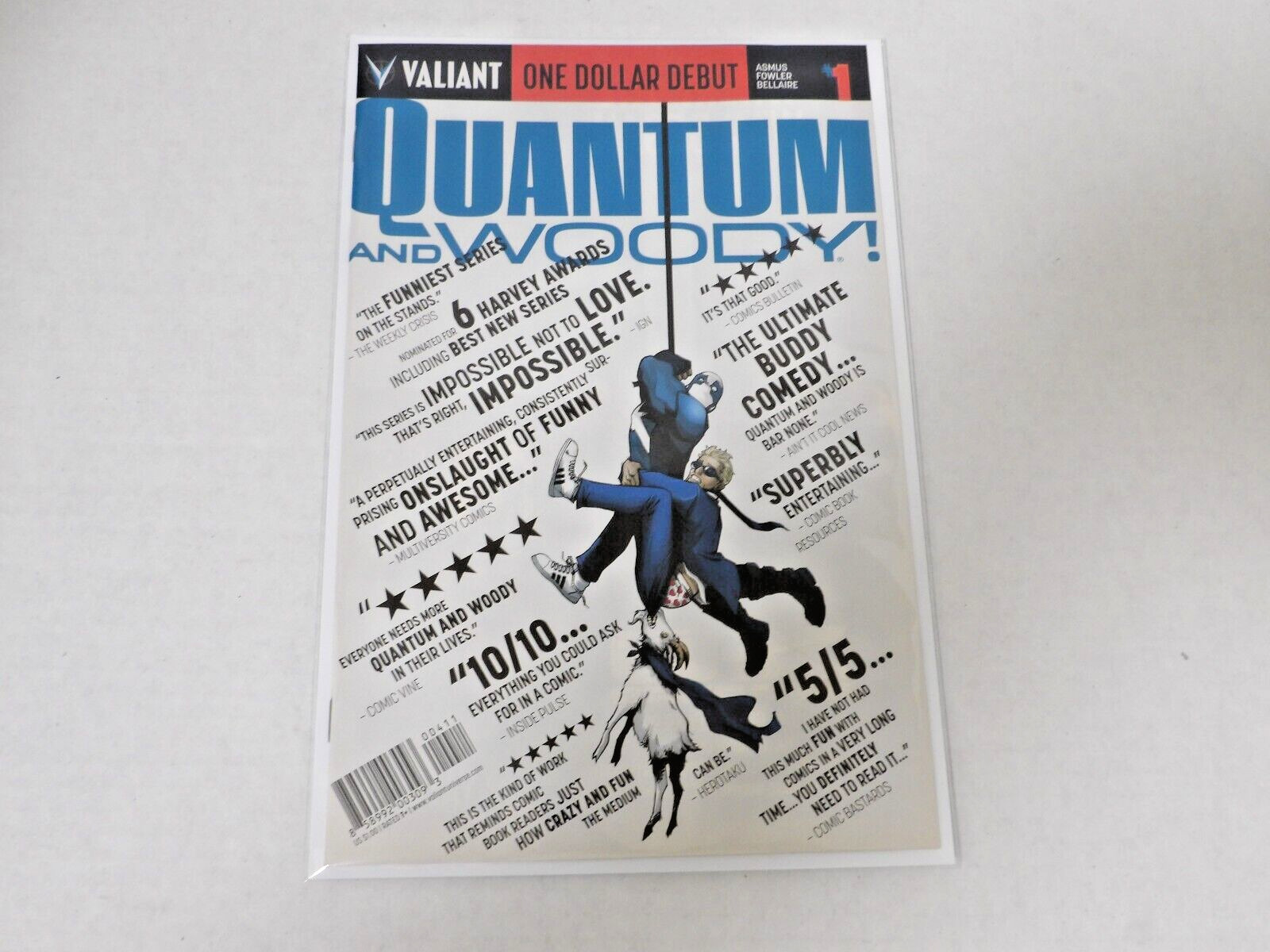 Valiant One-Dollar Debut Quantum and Woody #1