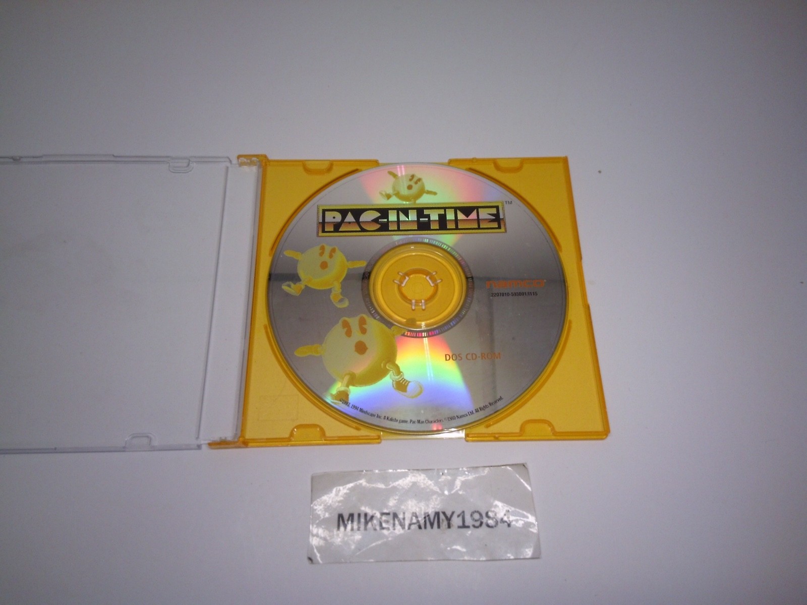 PAC-IN-TIME game disc only  on PC CD-ROM, (1994)
