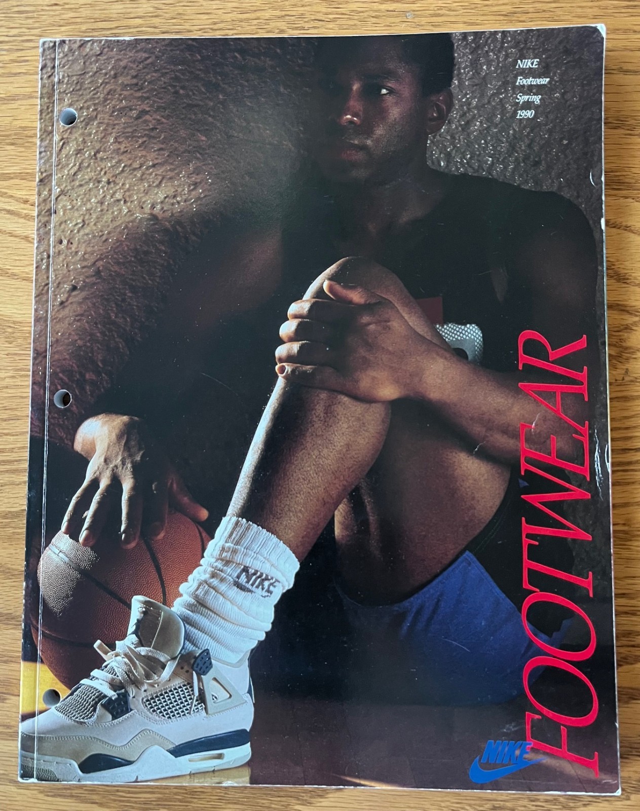 Vintage NIKE Catalog 1990 Spring Footwear Sneakers Air Max Air Jordan