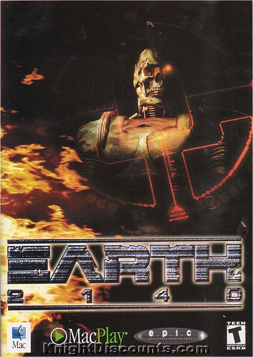 EARTH 2140 Strategy MAC Play Game NEW in Box - Vintage Rare Macintosh Game - USA