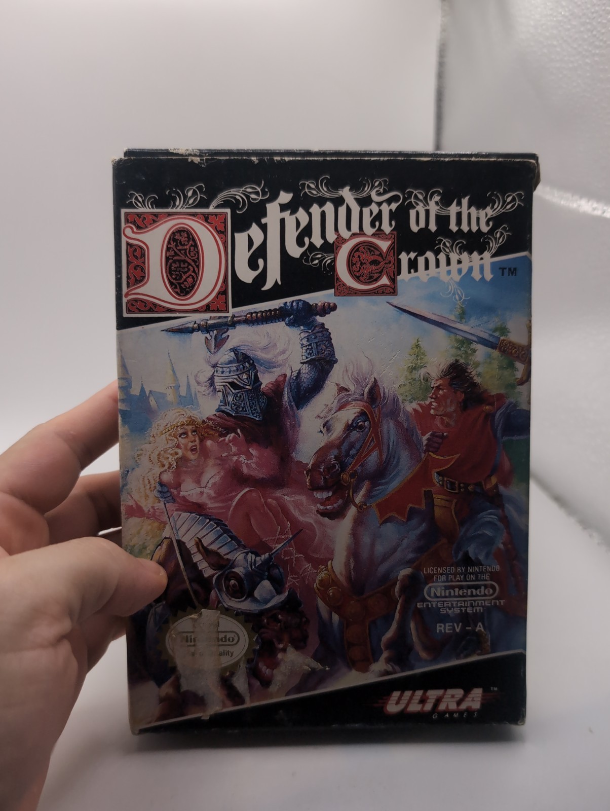 Defender of the Crown Nintendo Entertainment System NES w/ Box