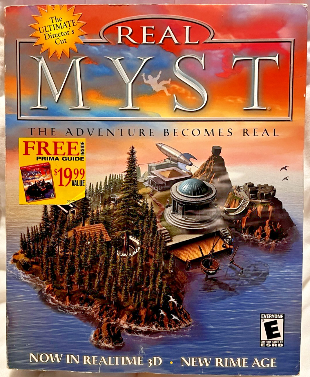 realMyst PC Big Box NEW Factory Sealed 2000 Cyan Mattel Windows