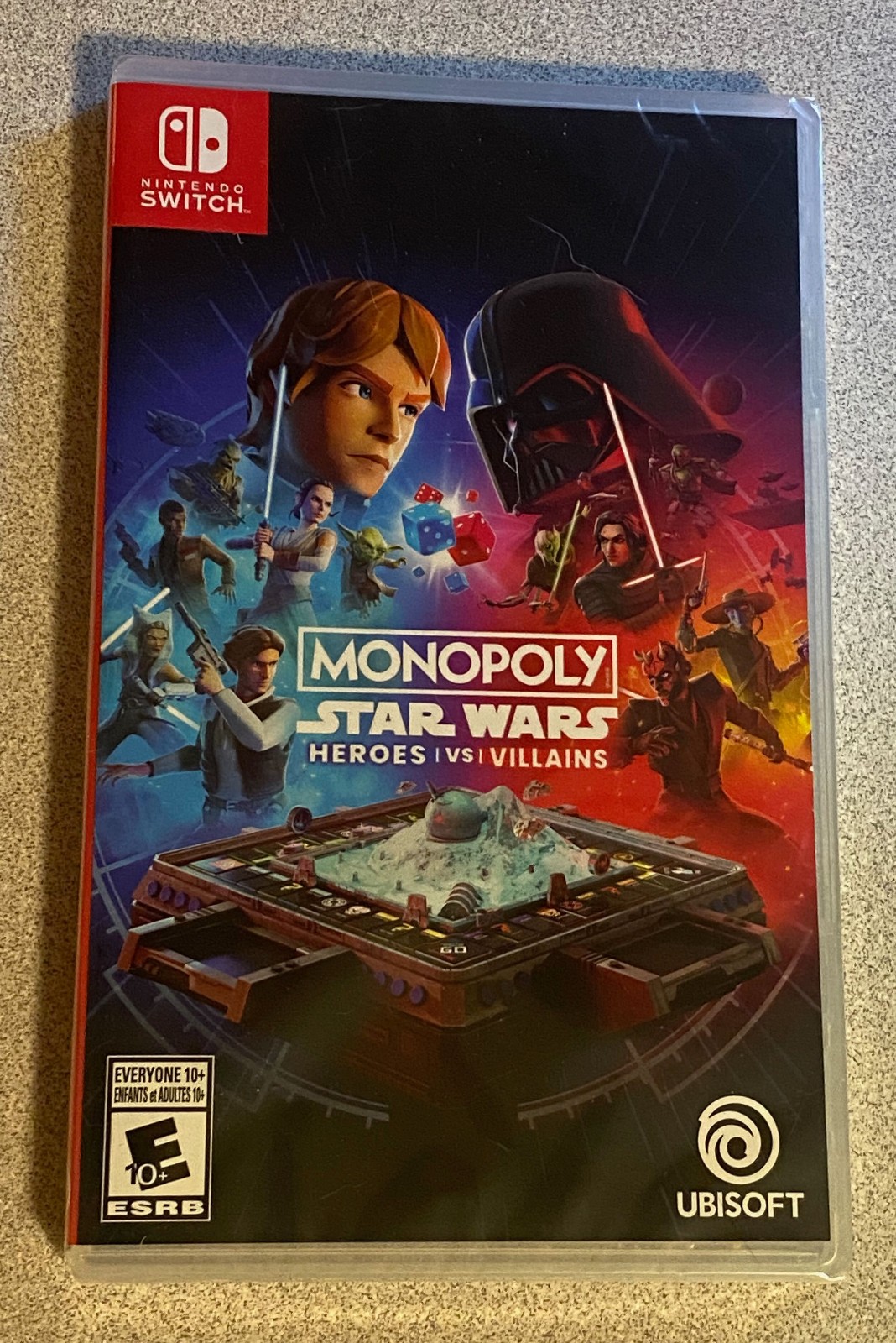 Monopoly Star Wars Heroes vs Villains Switch New Sealed Ubisoft 887256117306