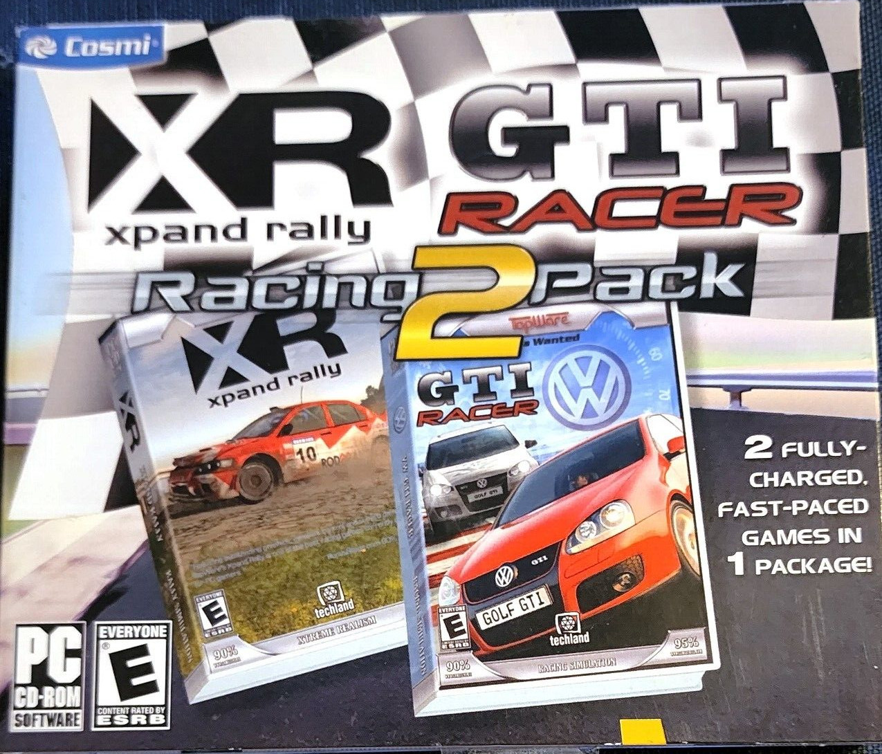 XR Xpand Rally GTI Racer -2 Pack- PC Racing (PC Game, CD-ROM)