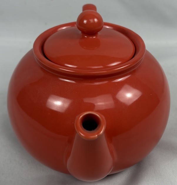 English Tea Store Brand Ceramic Teapot Red