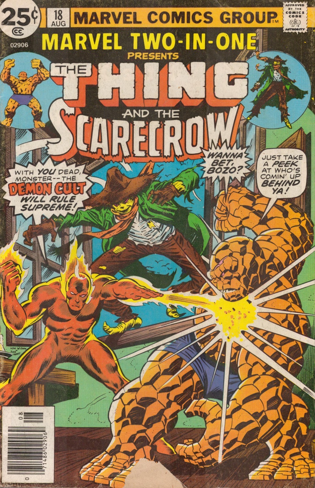 52979: MARVEL MARVEL TWO-IN-ONE #18 G Grade