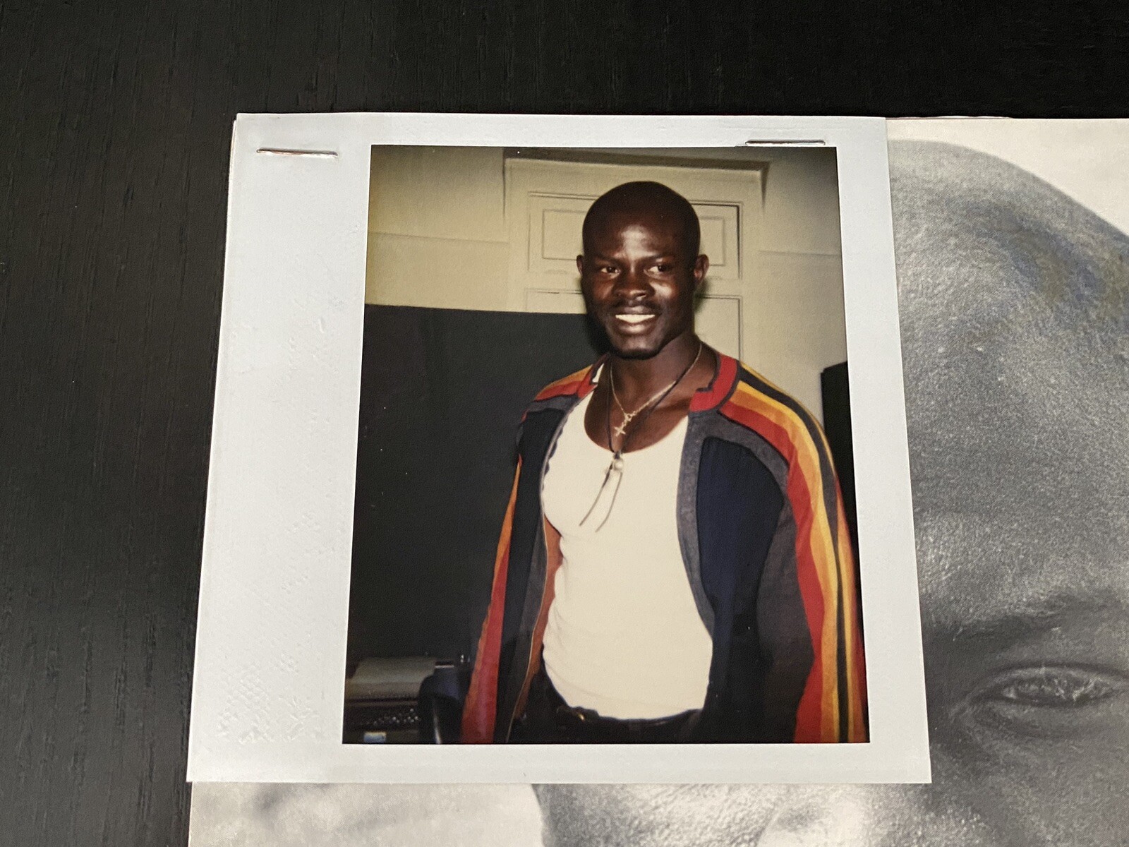 Djimon Hounsou Movie Casting Polaroid Resume Headshot Original Photo Gladiator