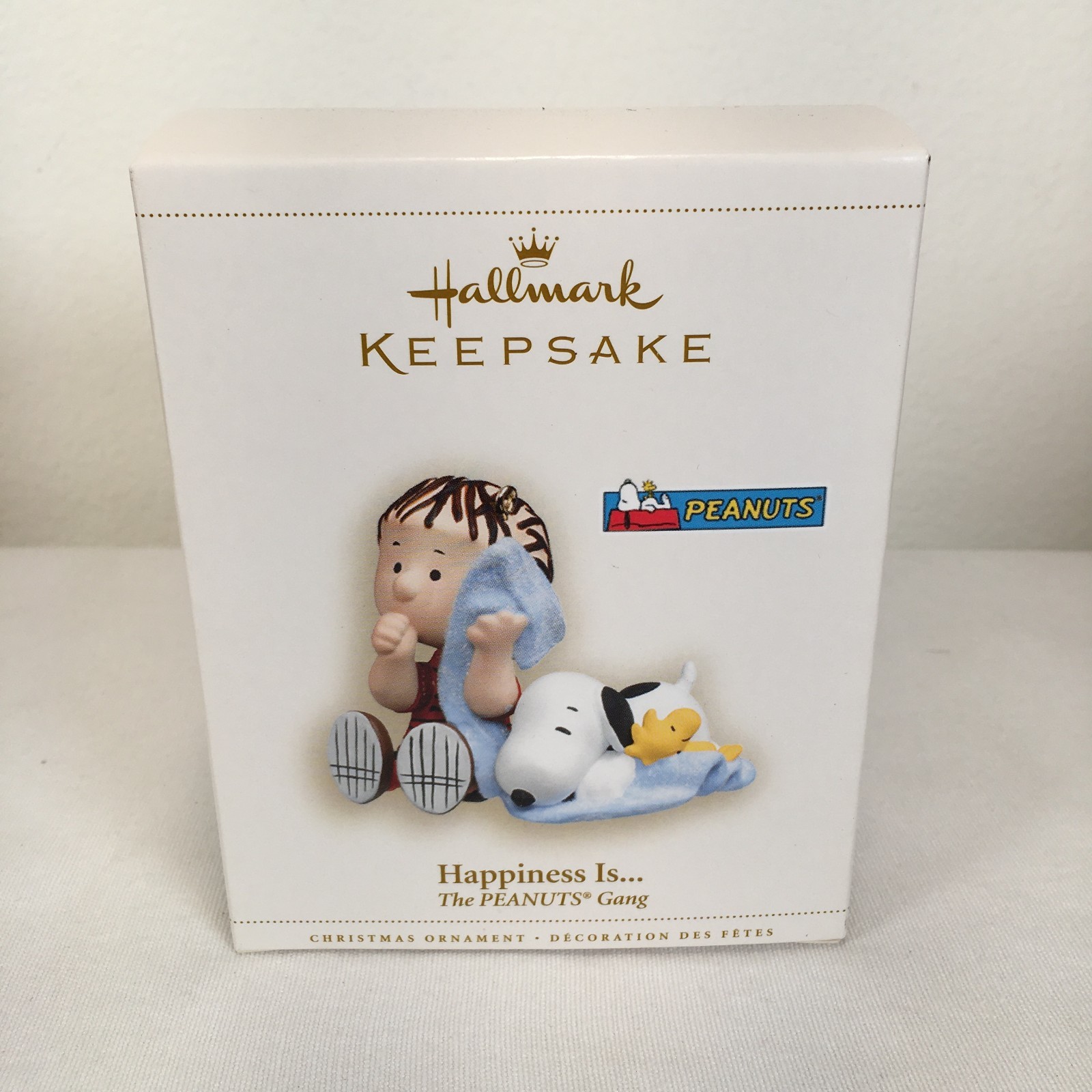2006 Hallmark Keepsake Ornament Peanuts Happiness Is... Linus Snoopy Woodstock 