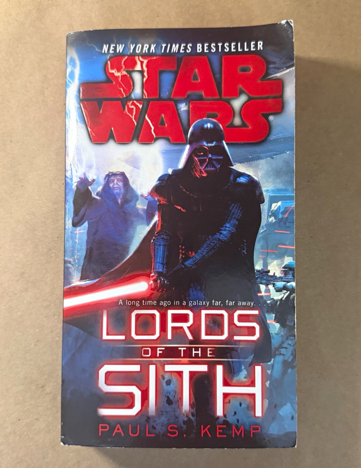 Star Wars Lords of the Sith by Paul S. Kemp PB 2016 English Sci-Fi