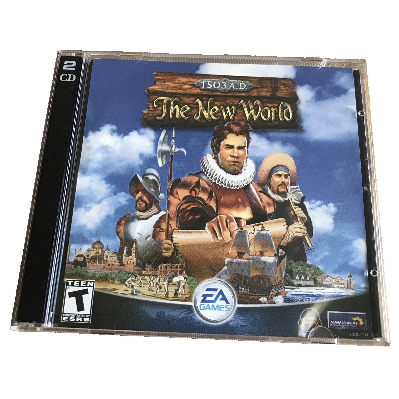 EA SPORTS GAMES 1503 A.D.: The New World (PC, 2003) COMPLETE WITH KEY MINT