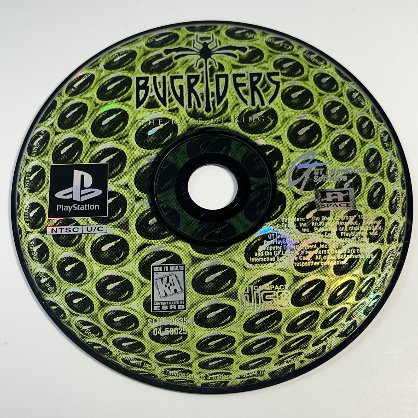 Bug Riders: The Race of Kings (Sony PlayStation 1, 1997) Disc Only - Tested