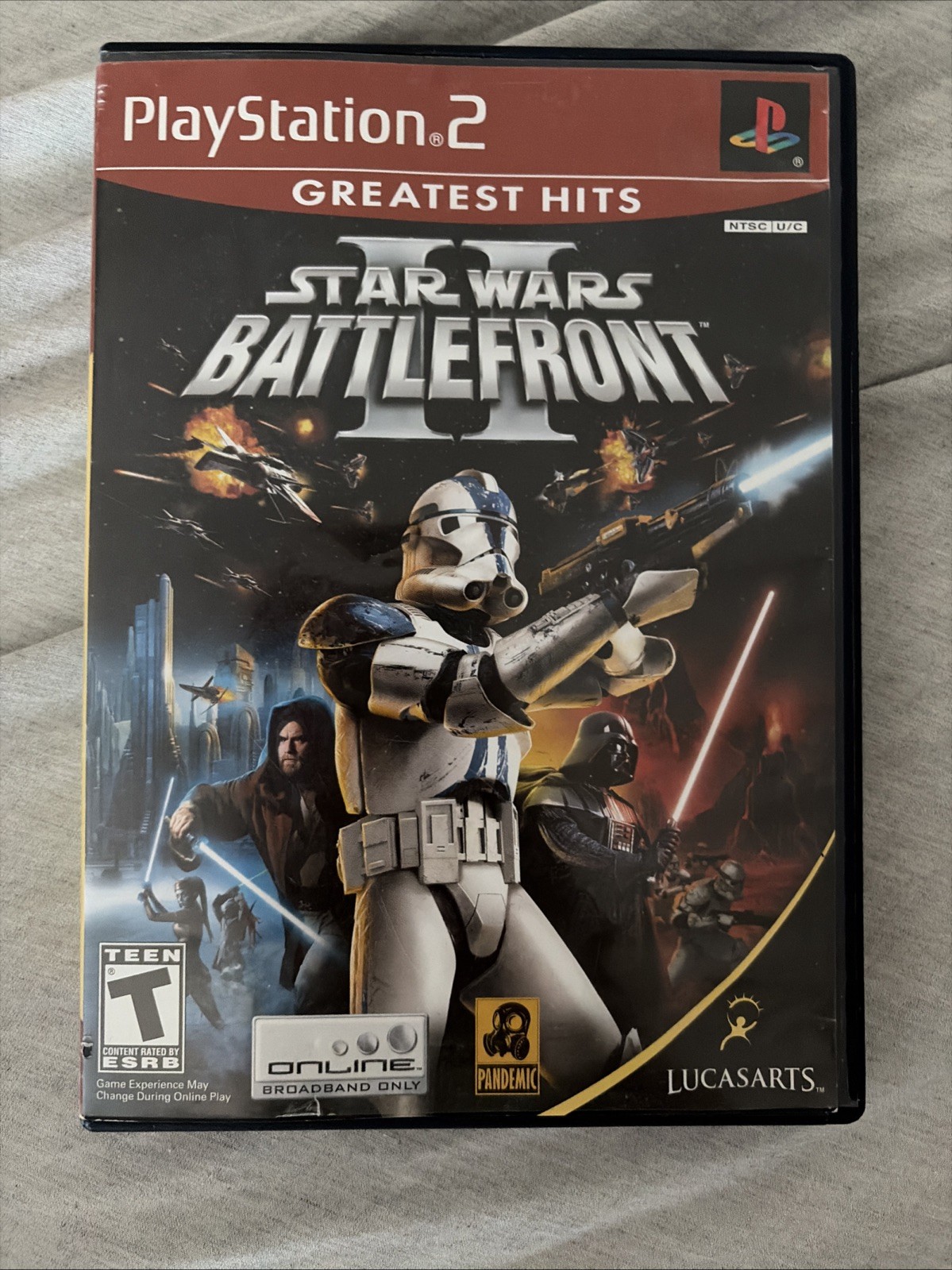 Star Wars: Battlefront II PlayStation 2, 2005, Complete CIB