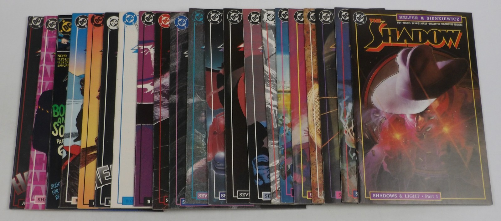 the Shadow Vol. 3 #1-19 FN/VF/NM complete series + (2) Annuals Sienkiewicz DC