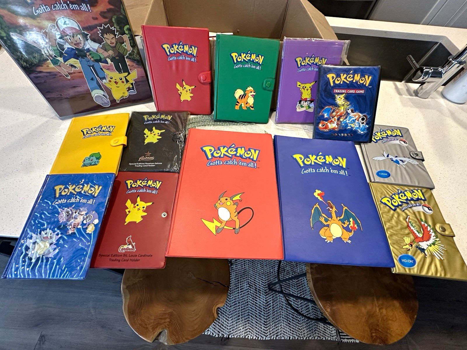 Rare Vintage Pokemon Trading Card Binder Lot