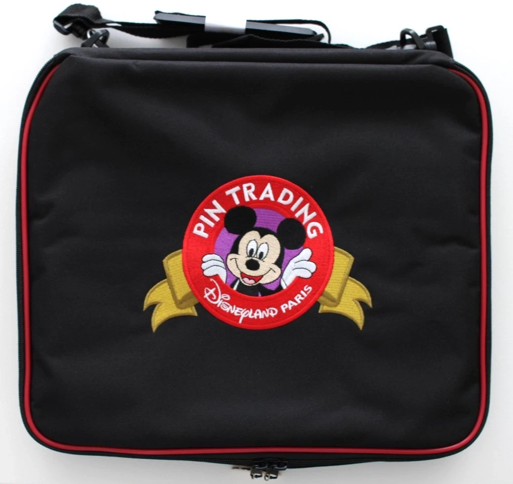Disney Pin Trading Pin Bag Disneyland Paris Resort Large
