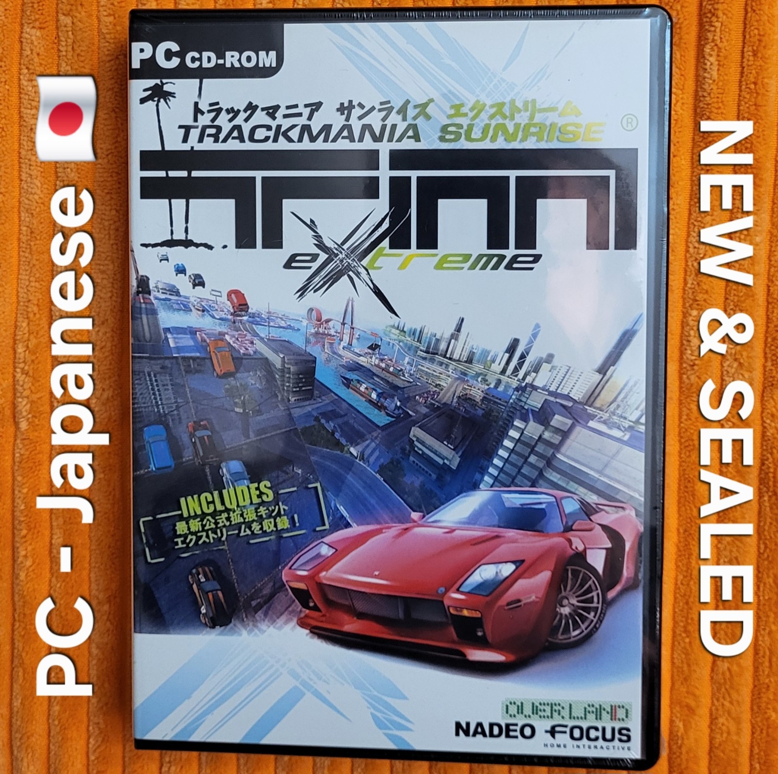 Trackmania Sunrise Extreme - Japanese PC - NEW SEALED