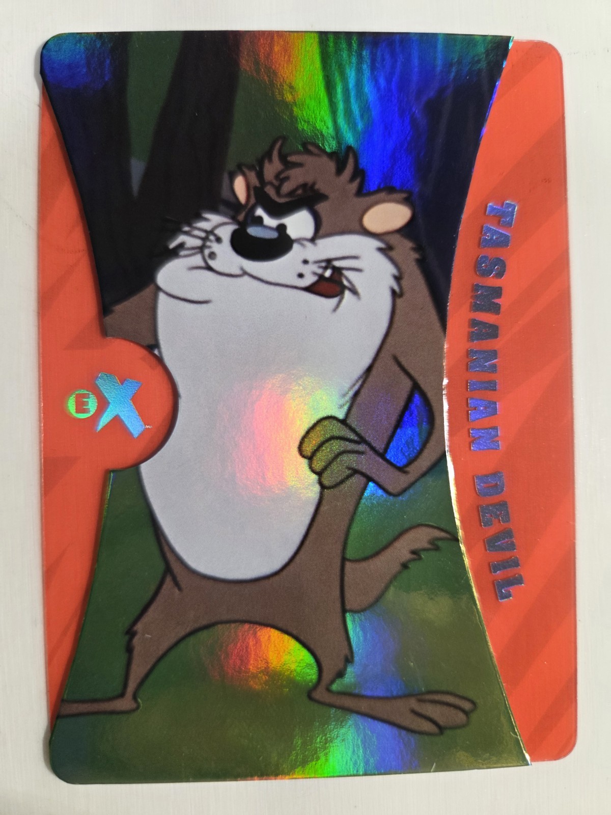 🔥2024 Fleer Retro Looney  Tunes Tasmanian Devil #15/25 EX Red Ex-23🔥