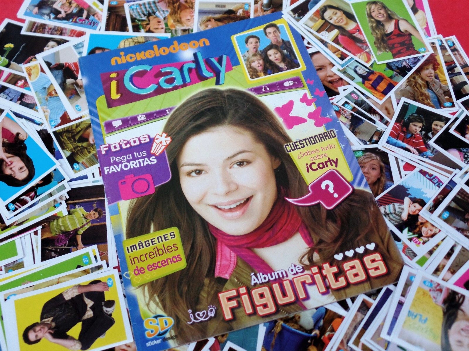 I Carly Nickelodeon all the cards to complete the Album Plus 50 Closed Packs