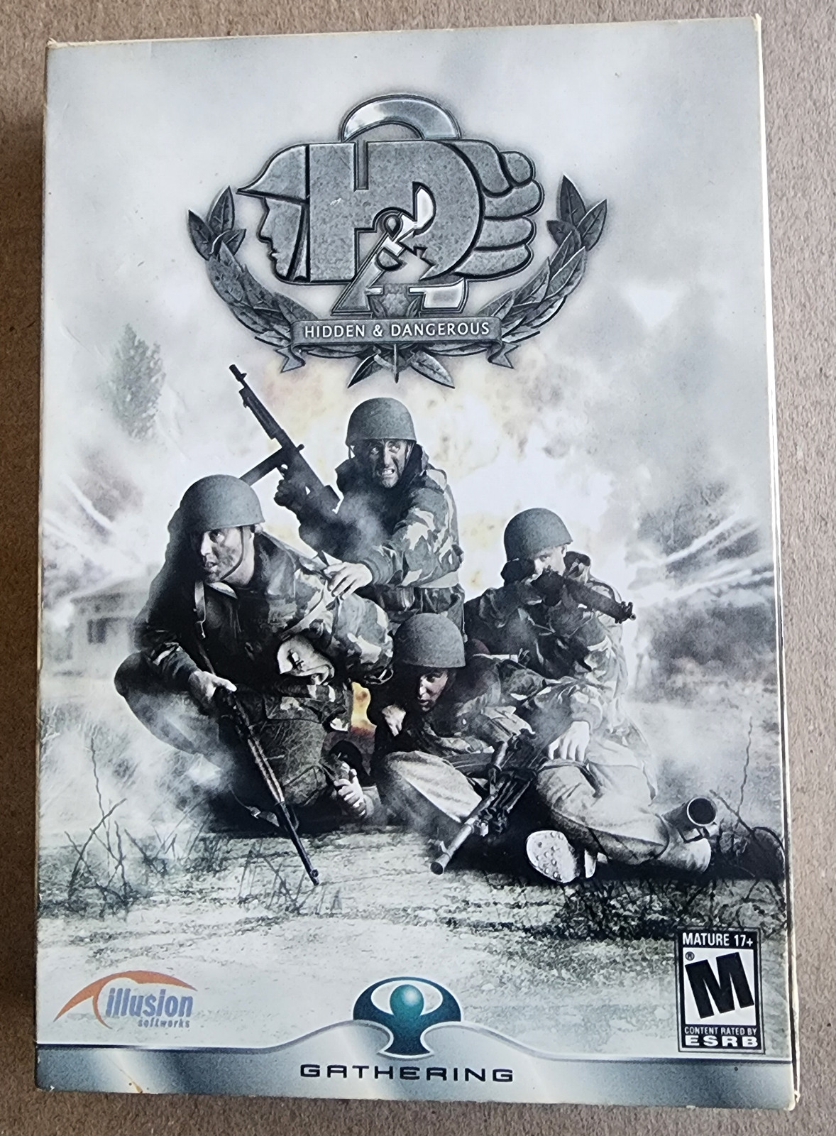 Hidden & Dangerous 2 (2003) NEW Factory Sealed US Small Box Retail Edition