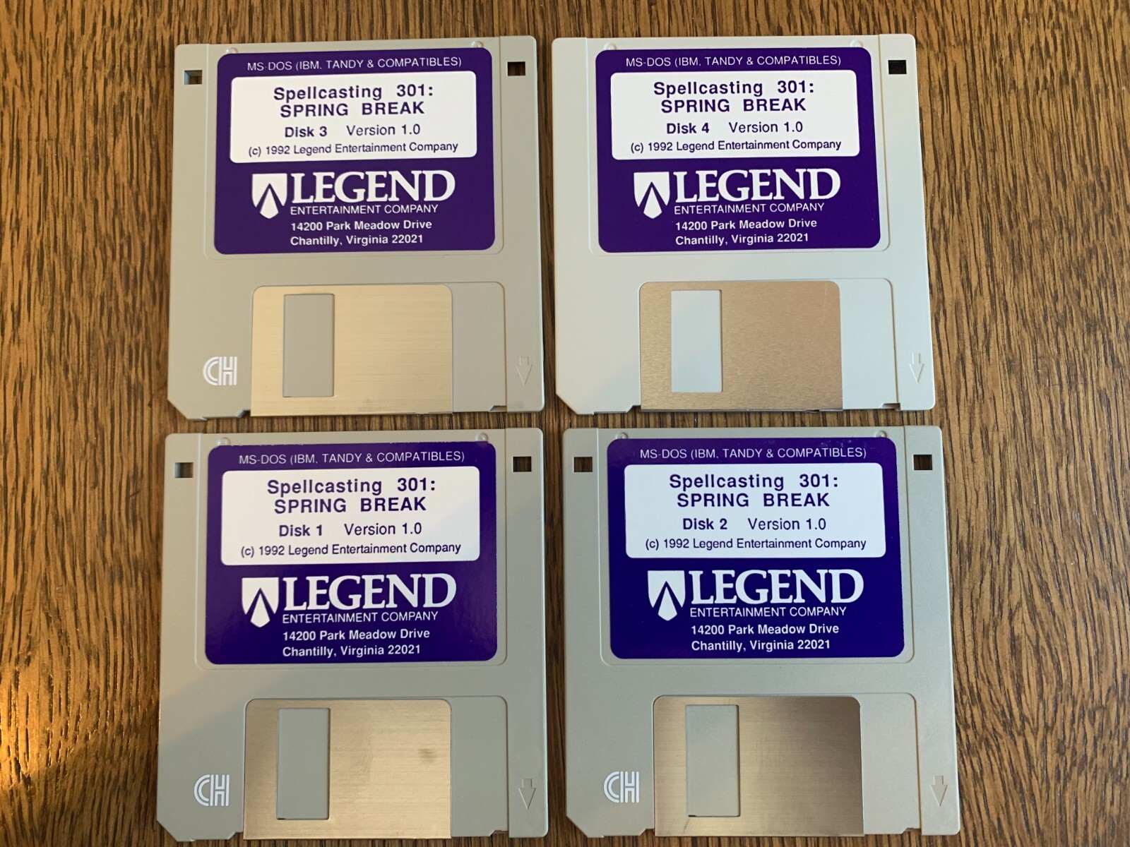 SPELLCASTING 301: SPRING BREAK GAME PC MS-DOS 3.5