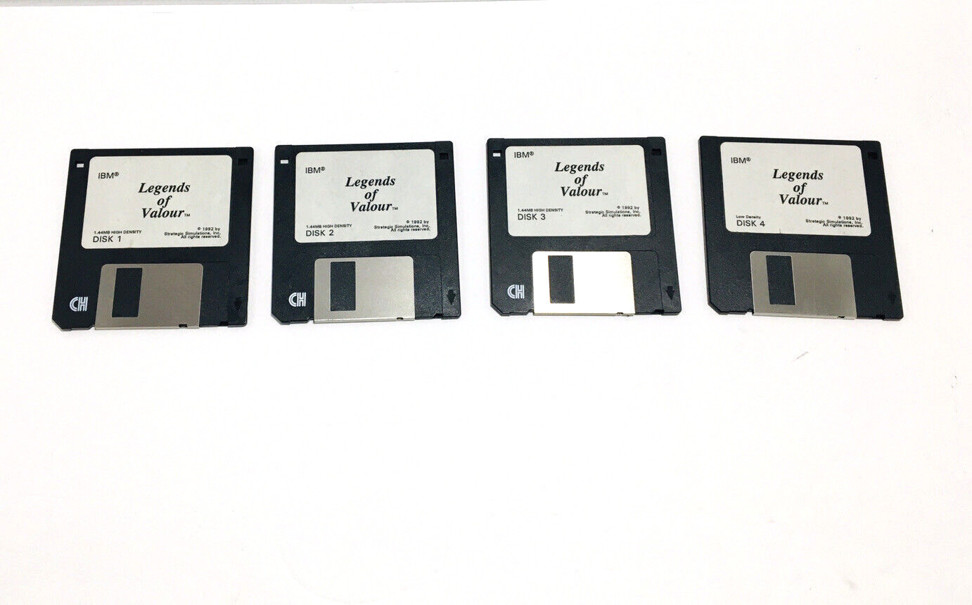 Legends of Valour IBM PC 3.5