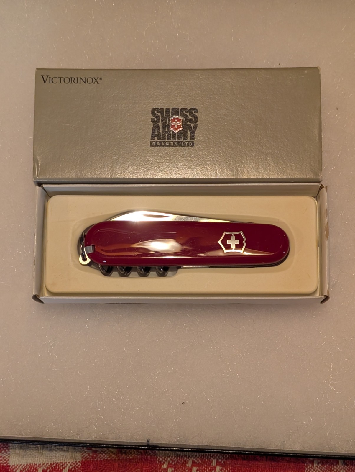 Victorinox Waiter  Swiss Army Pocket Knife Multi-Tool w/ Box Bought In 1998