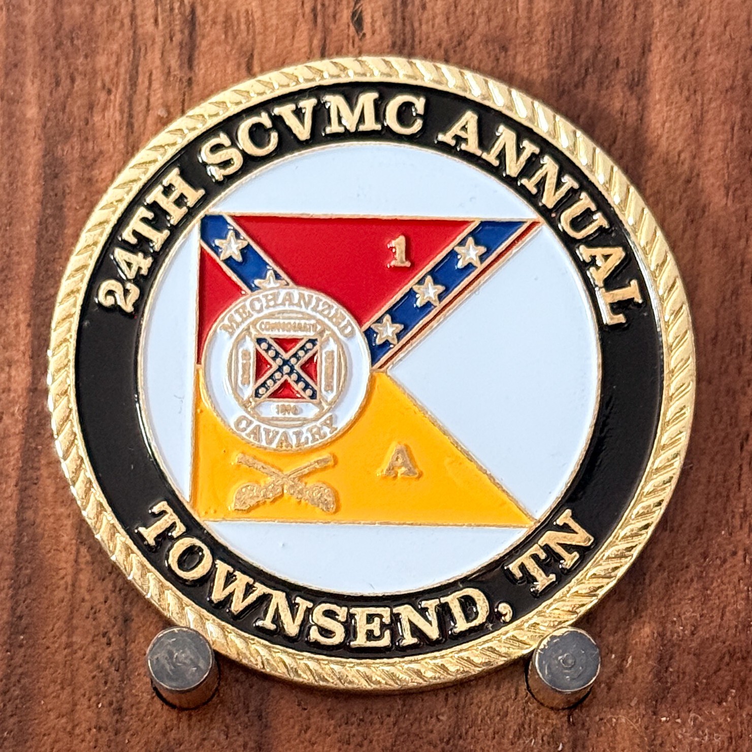 24th SCVMC Annual Townsend TN Gen John C Vaughn Challenge Coin  W#13