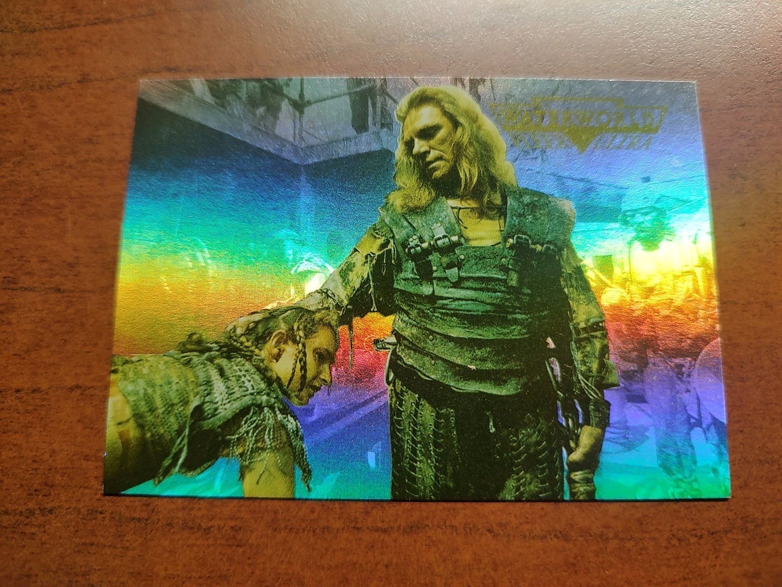 1995 WATERWORLD PRISMATIC FOIL SINGLE TRADING CARD 4 All For Nothing 