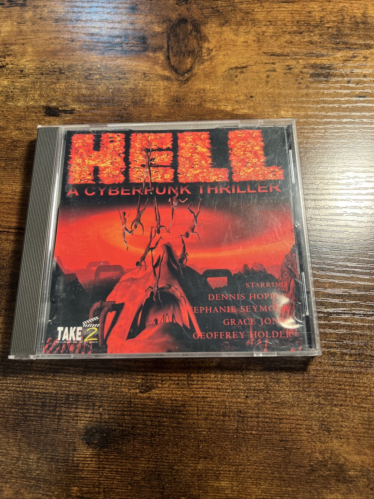 Hell: A Cyberpunk Thriller (3DO) Panasonic 3DO Game Disc & Jewel Case GOOD