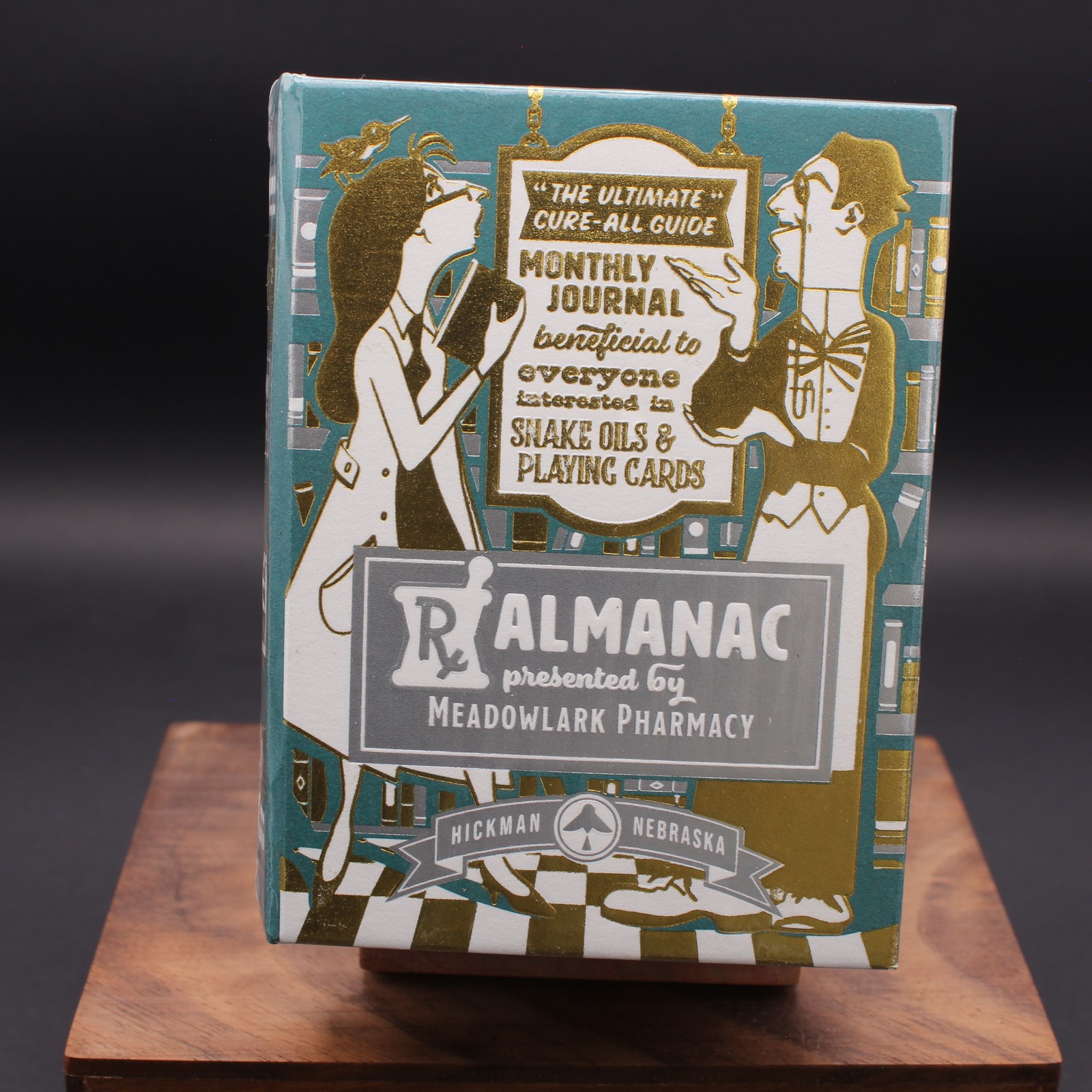 RX Almanac Playing Cards by Elettra Deganello / Meadowlark Pharmacy - Book Box
