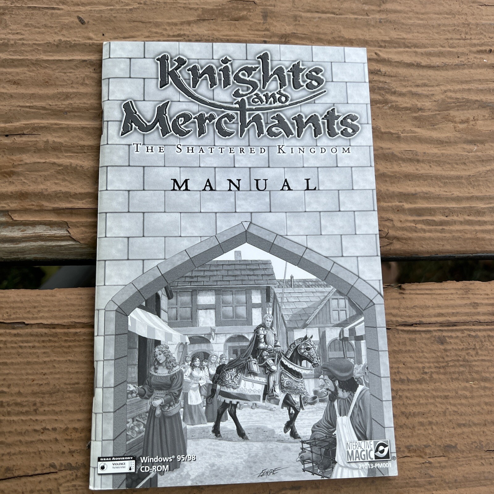 Knights and Merchants: The Shattered Kingdom  Manual 1998 computer