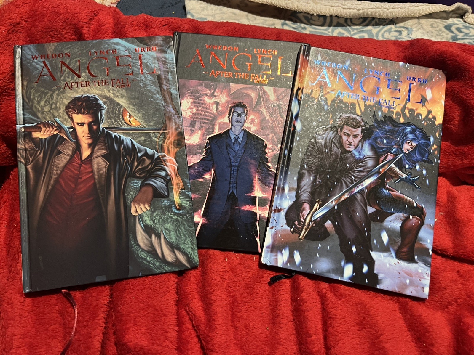 Angel After The Fall all 3 hard cover 