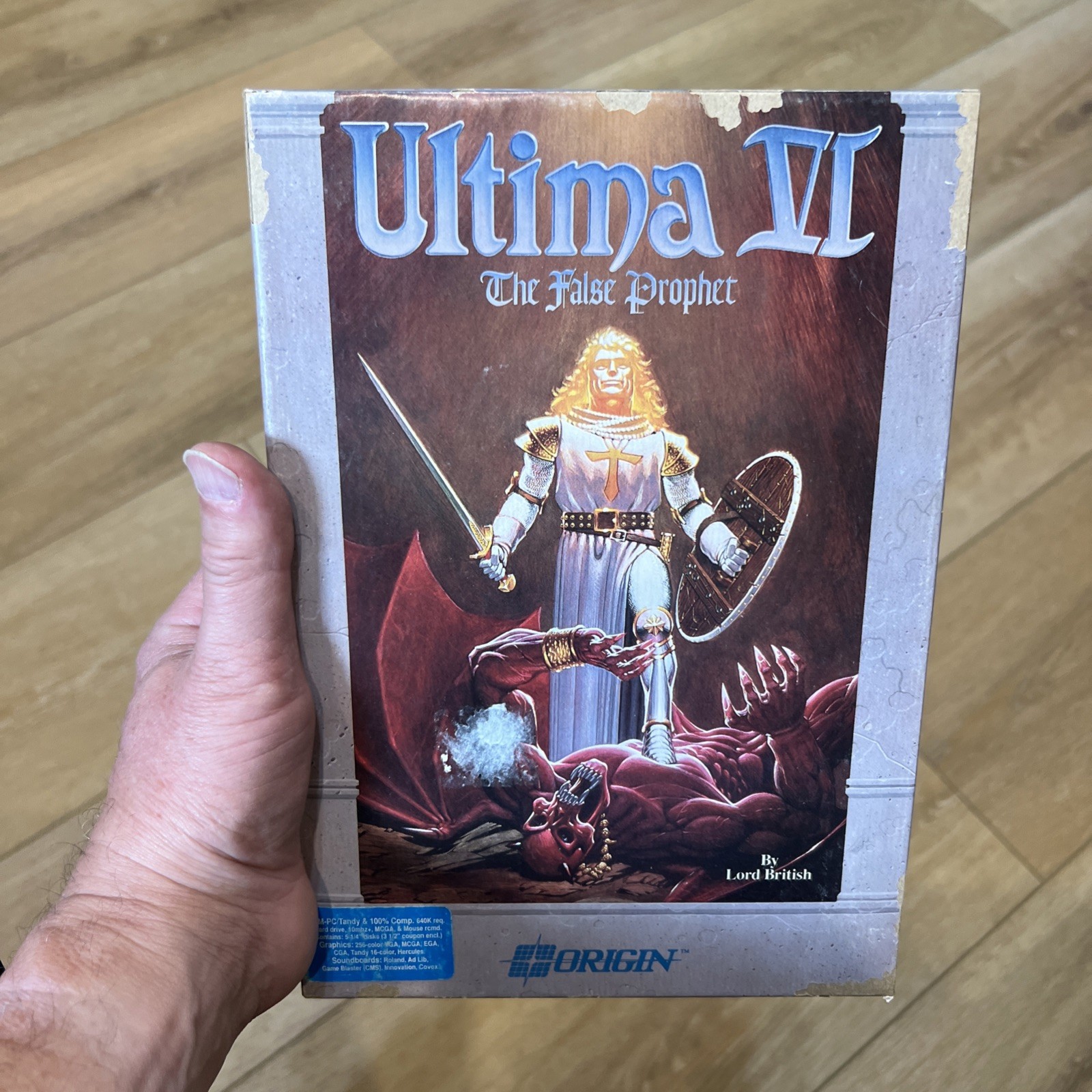 Ultima VI 6 The False Prophet | PC BIG BOX | CIB  IBM 5.25