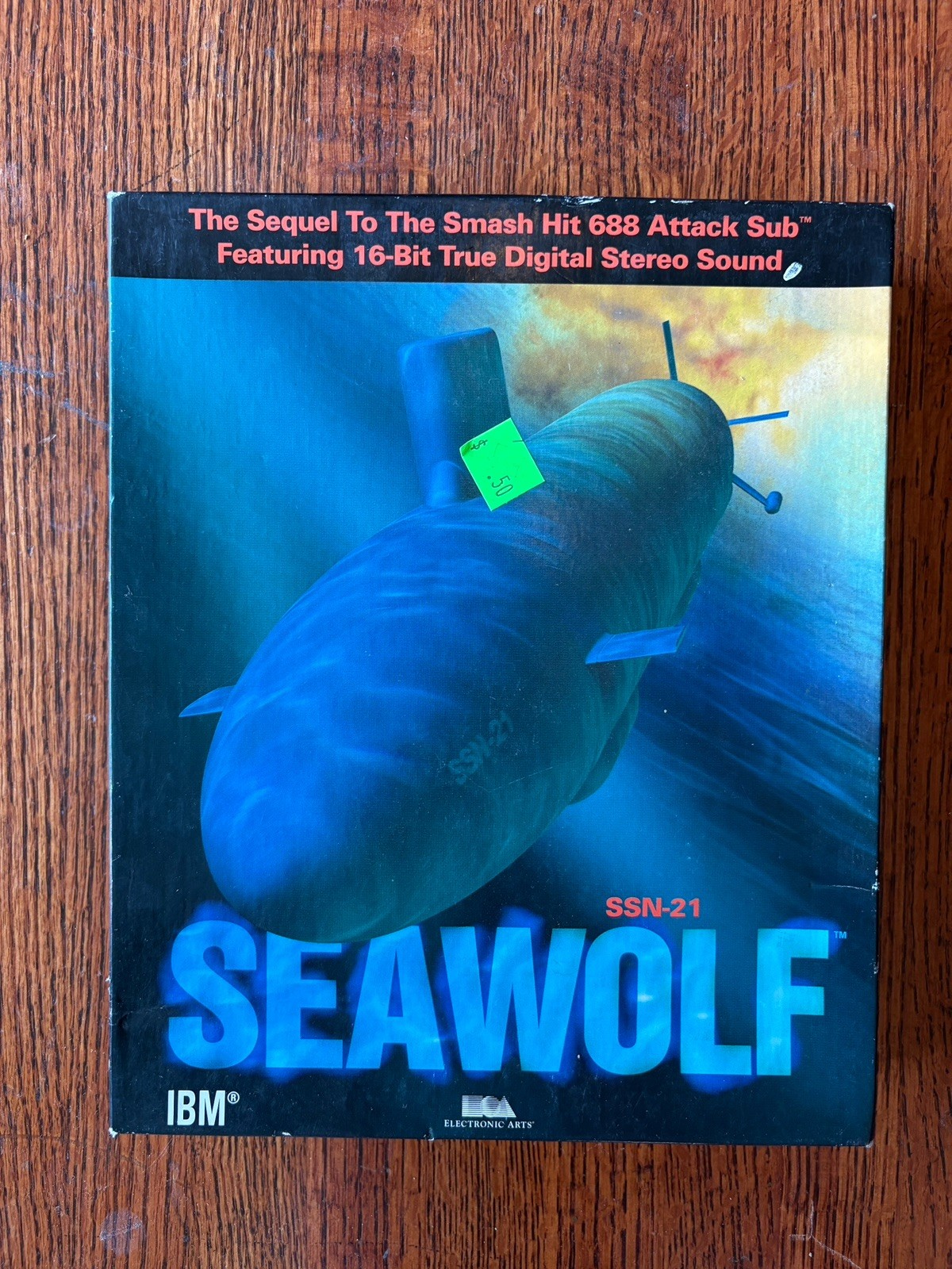 Sub Command: Seawolf PC  Game Big Box (2001) EA Complete In Box *FREE SHIPPING*