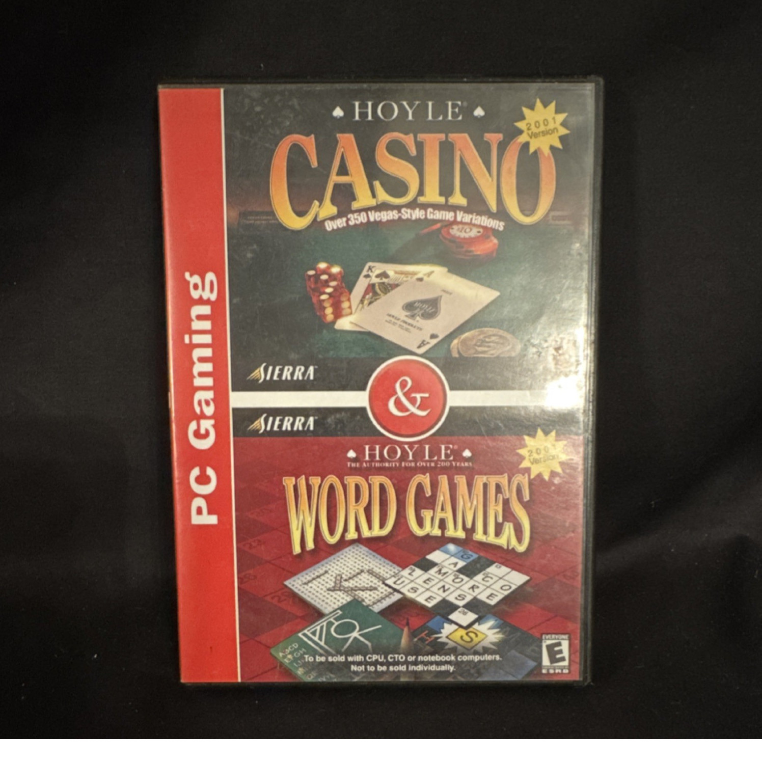 Sierra Hoyle Casino & Hoyle Word Games PC 2001 Hoyle Casino, Word Puzzle