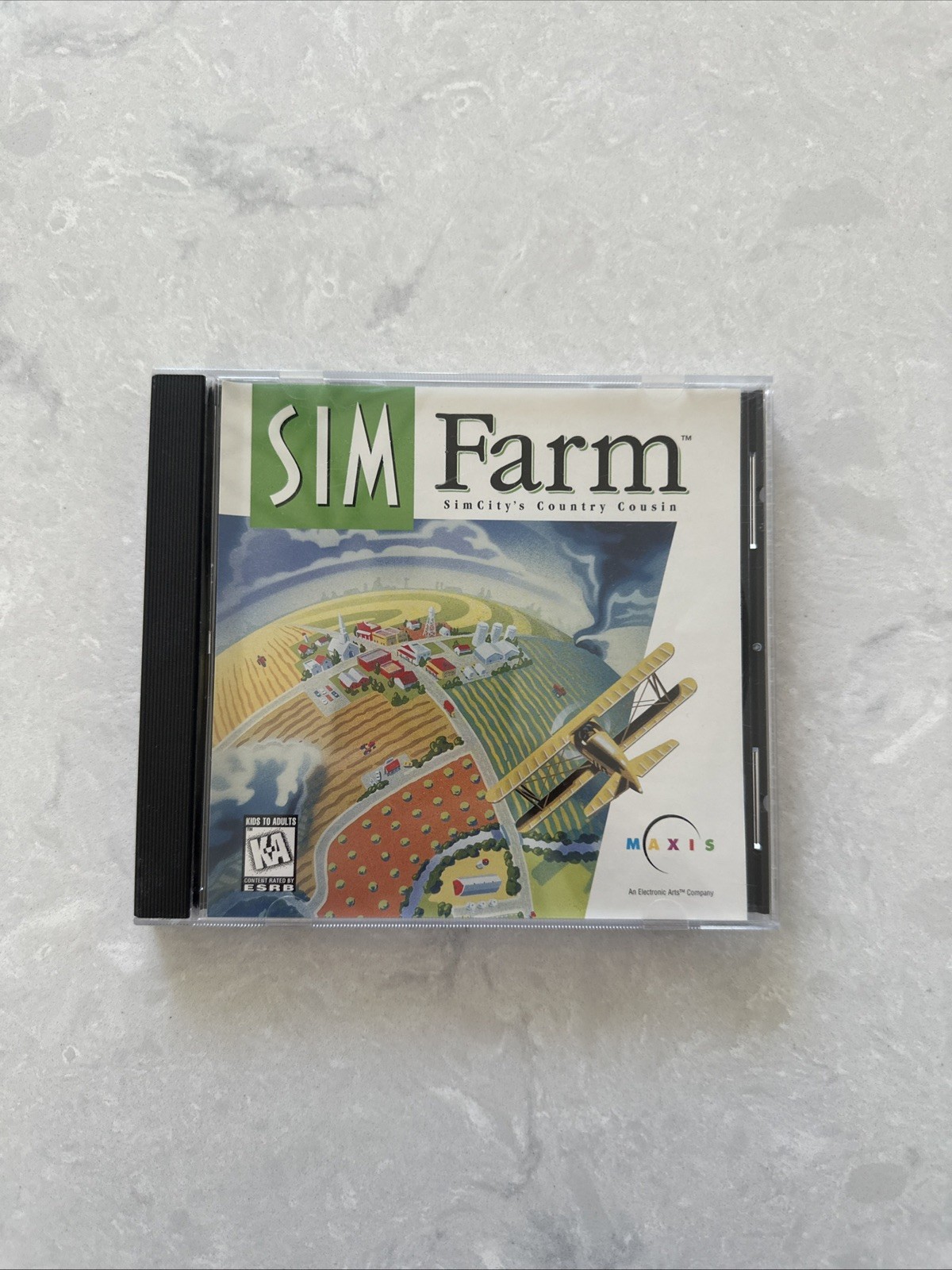 Sim Farm CD-Rom PC Maxis Electronic Arts Company Windows 3.1/95 Or Macintosh