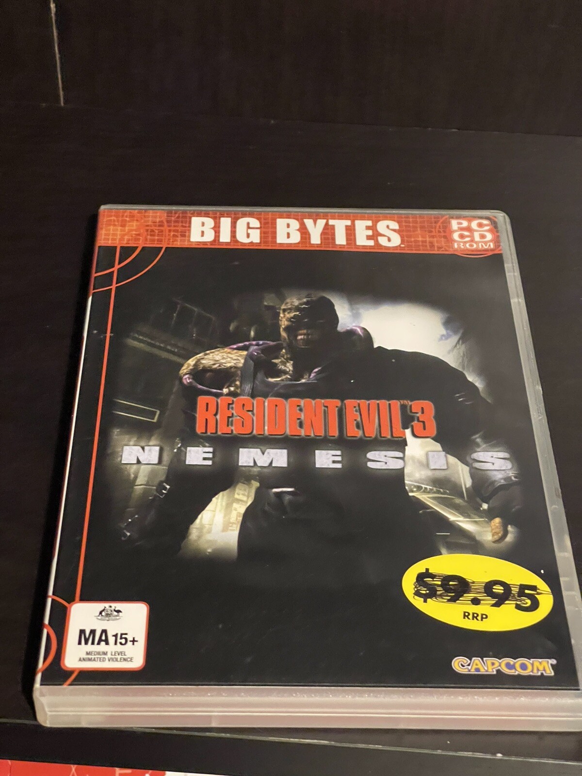 Resident Evil 3 Nemesis PC CD-ROM Big Bytes Red Ant Aus Seller