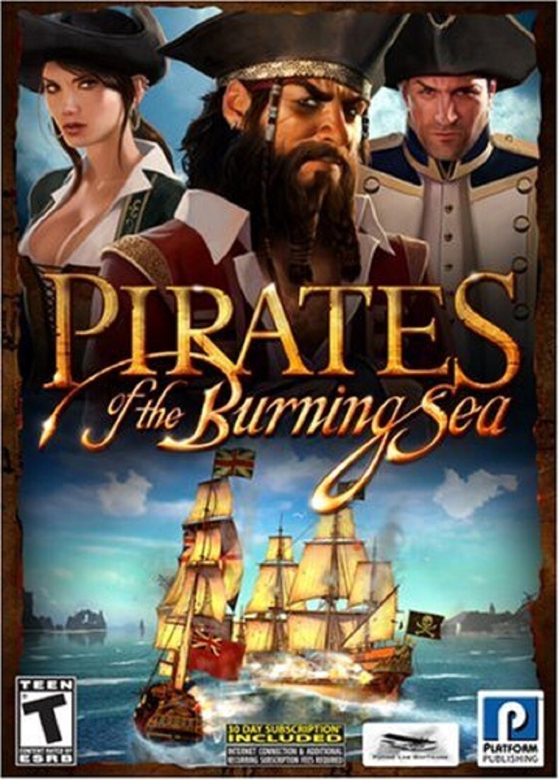 Pirates of the Burning Sea (PC, 2008), New, with Sleeve/Slip-Cover