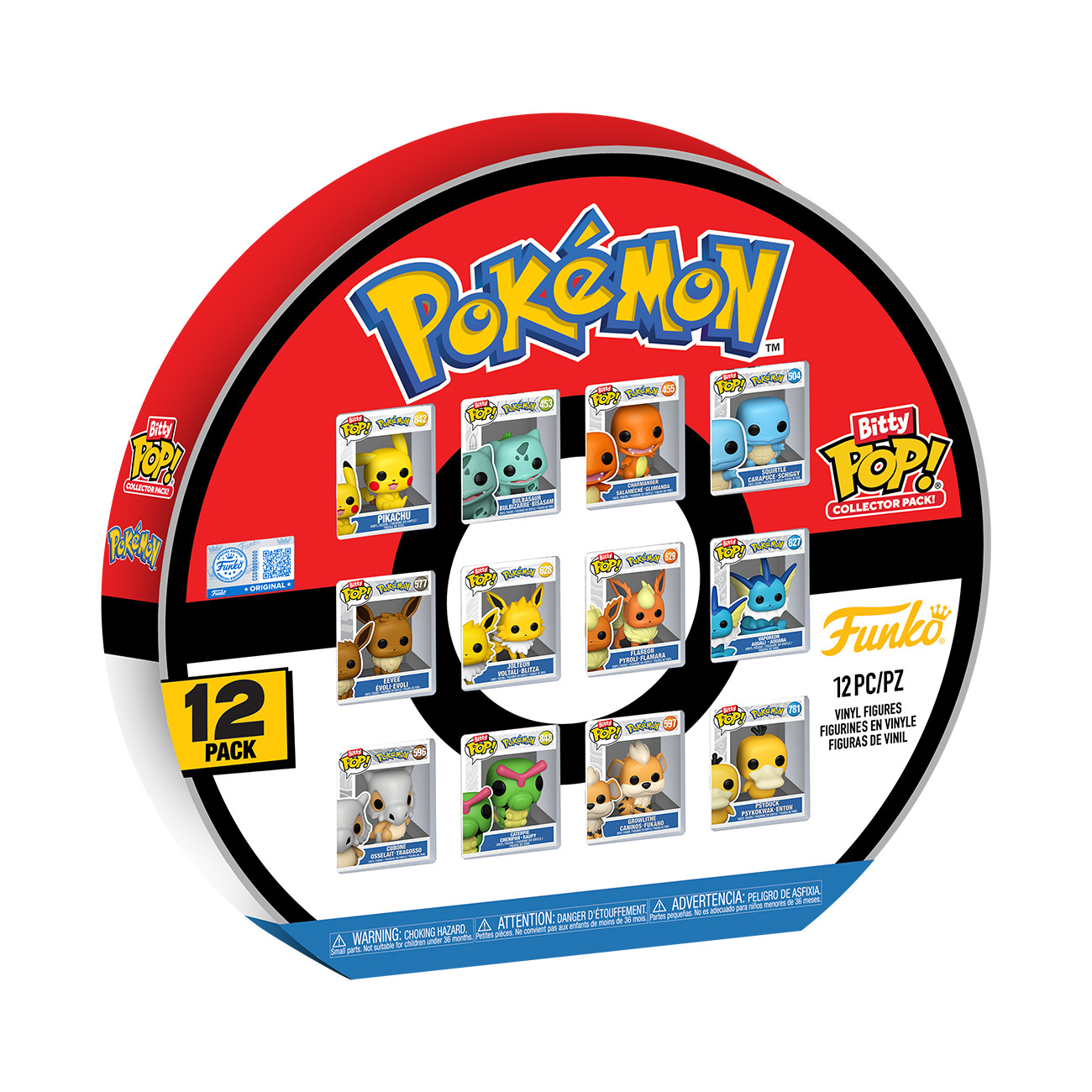 Funko Multiple: Pokémon - Bitty Pop Collector Pack Pokémon 12-Pack - Target...