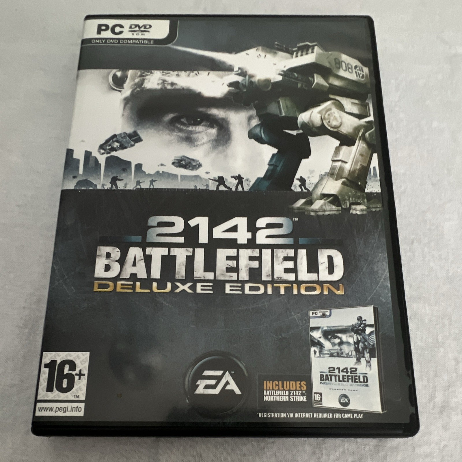 EA Battlefield 2142 Deluxe Edition (PC DVD-ROM, 2007) PEGI 16 PAL