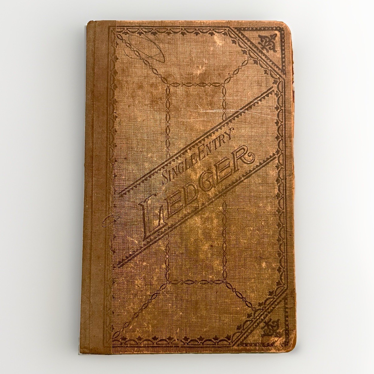ATQ VTG 1955 Ledger Day Book Old General Store & Cafe Pachuta, MS Ephemera