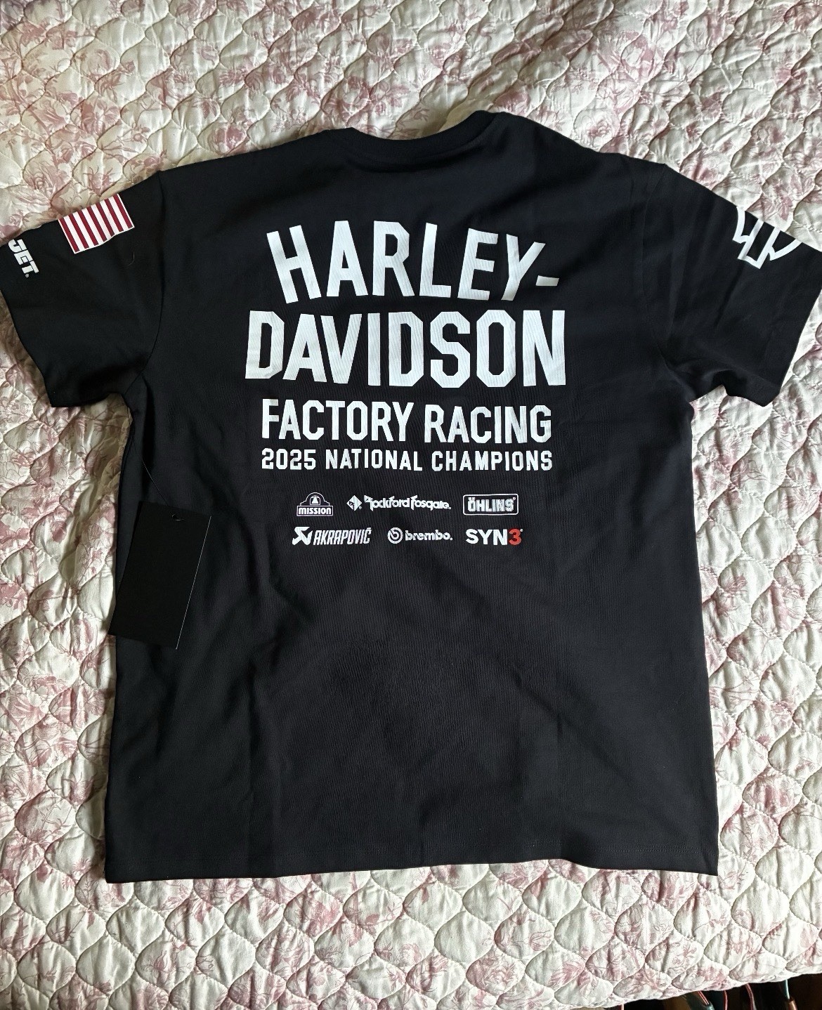 Harley Racing Team T Shirt Size M