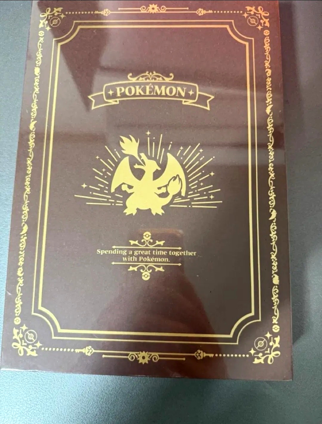 Pokémon Official 30th Charizard Premium Leather Note Rare New