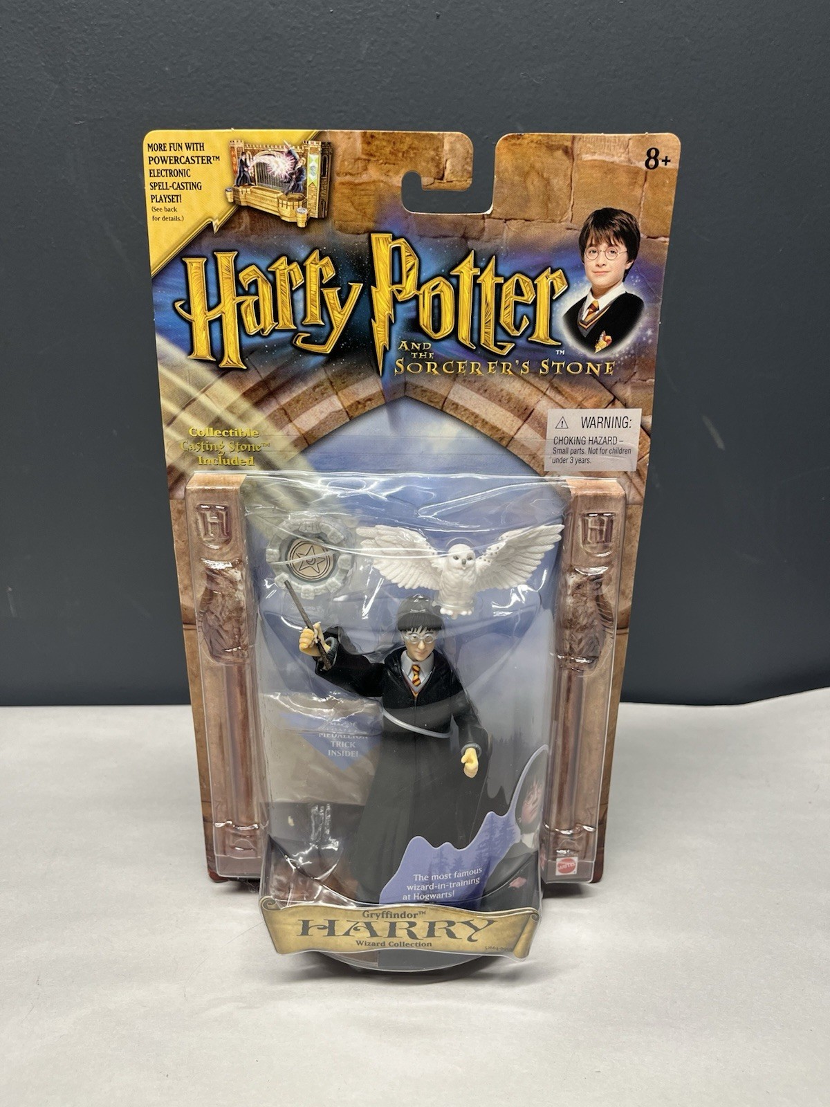 NEW - 2001 Mattel Harry Potter Gryffindor Harry Wizard Collection Figure