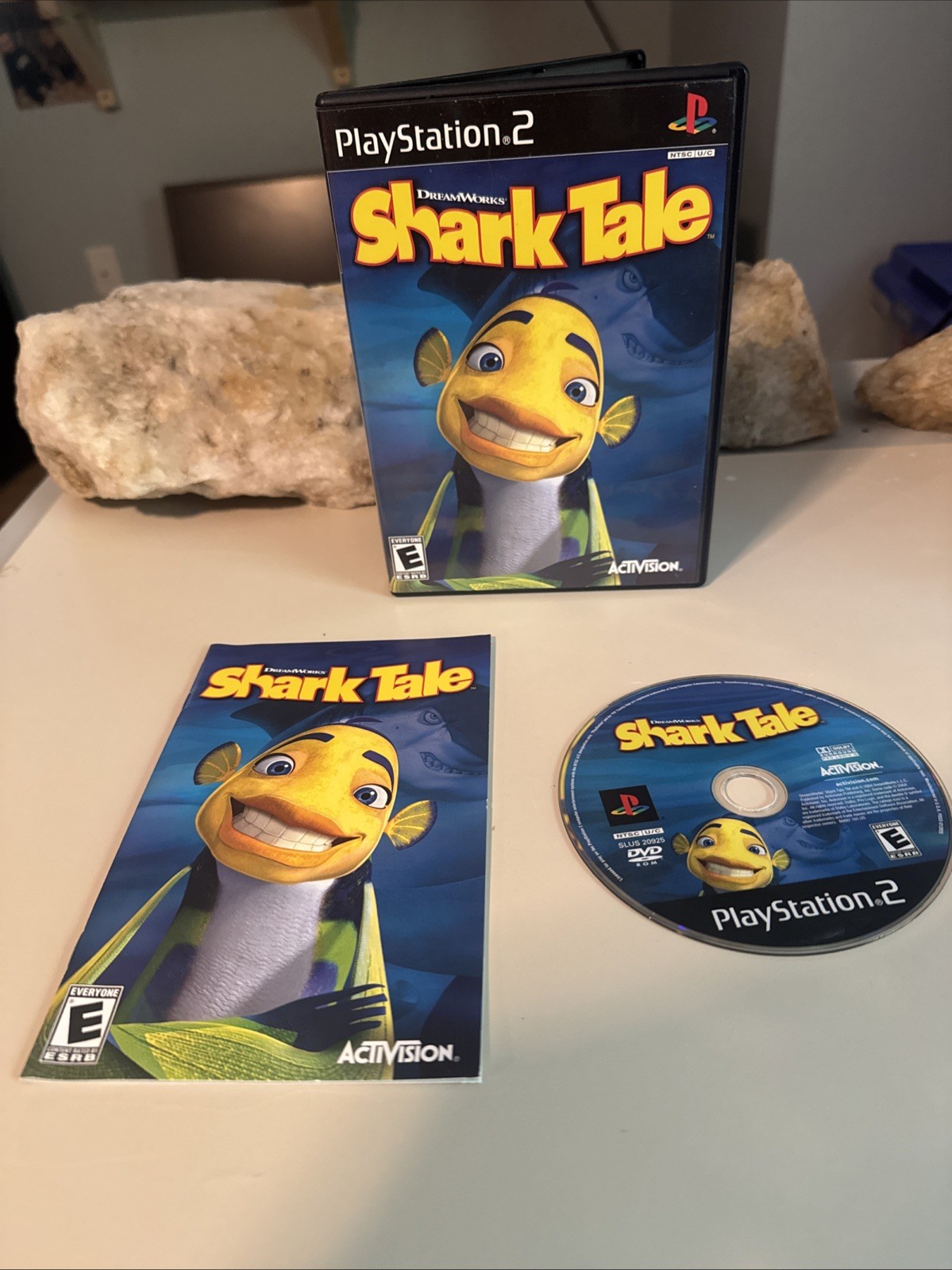 Shark Tale - Sony PlayStation 2. Tested. CIB. Very Clean Throughout