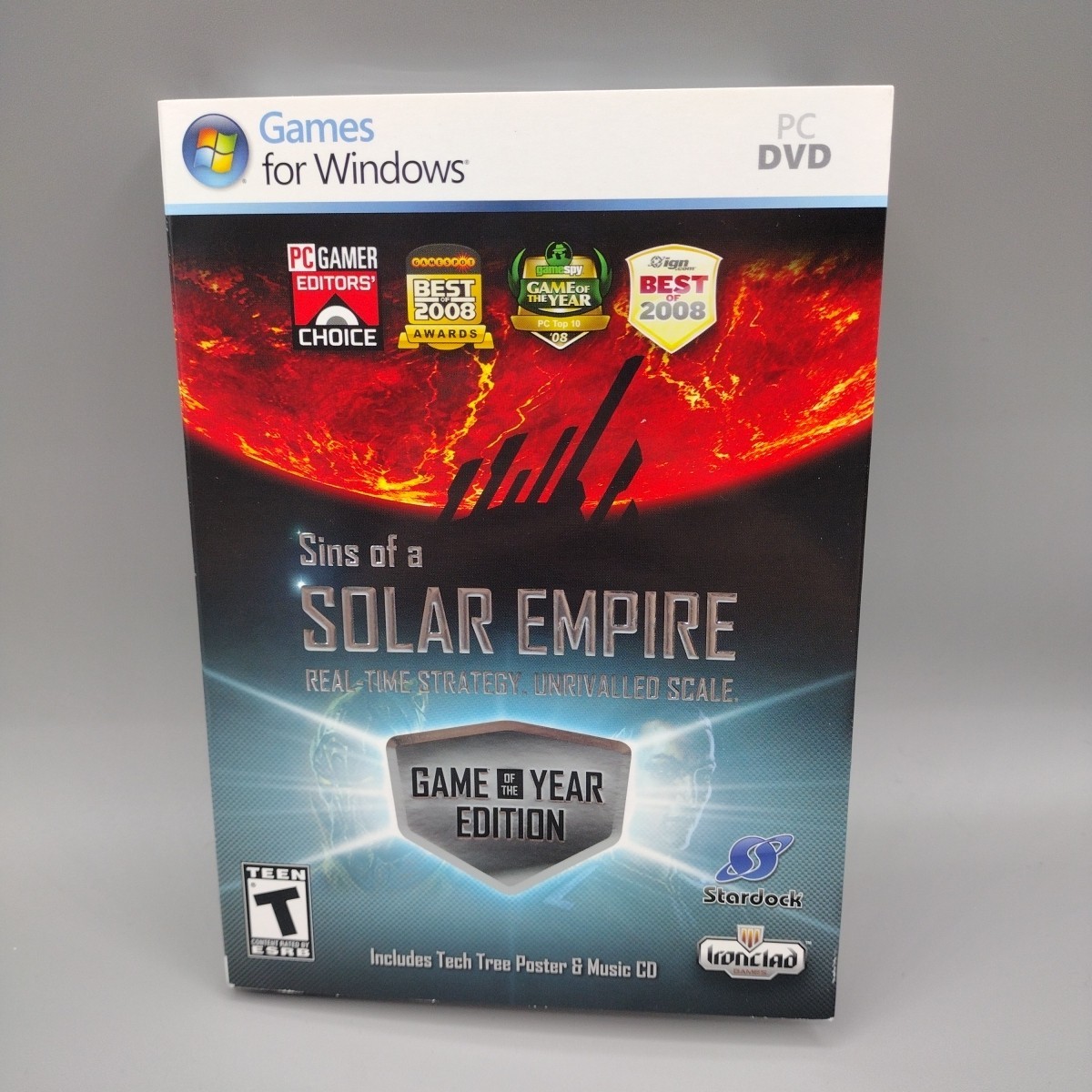 Sins of a Solar Empire: Game of the Year Edition (PC, 2009) GOTY New Sealed