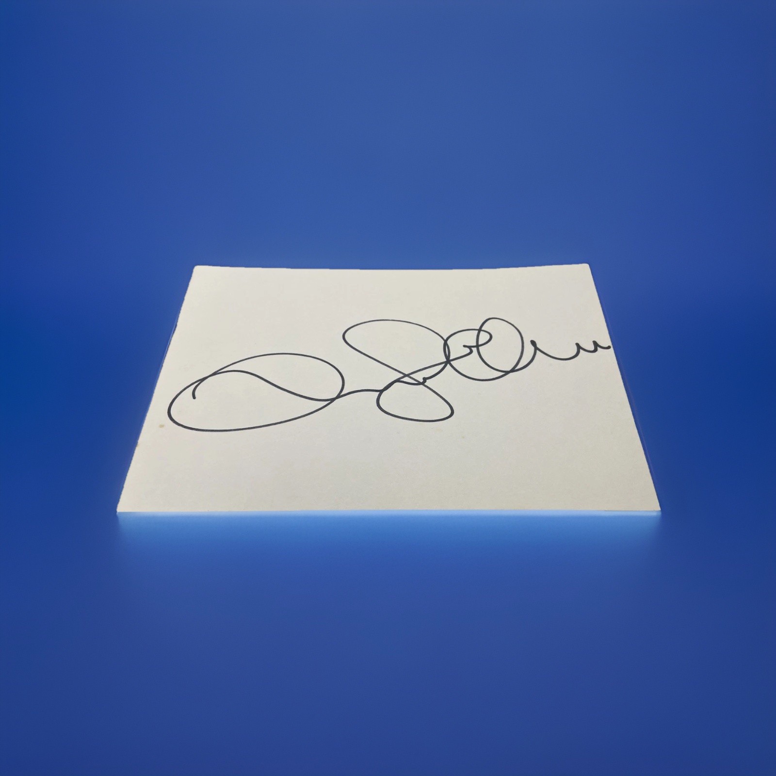 David Beckham Football Signature