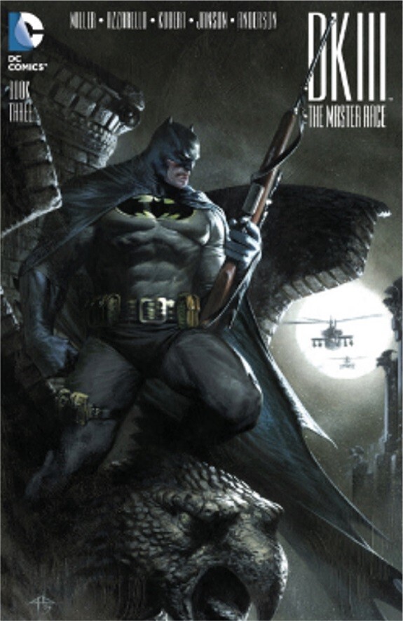 DARK KNIGHT III THE MASTER RACE 3 GABRIELLE DELL OTTO BULLETPROOF VARIANT NM '15