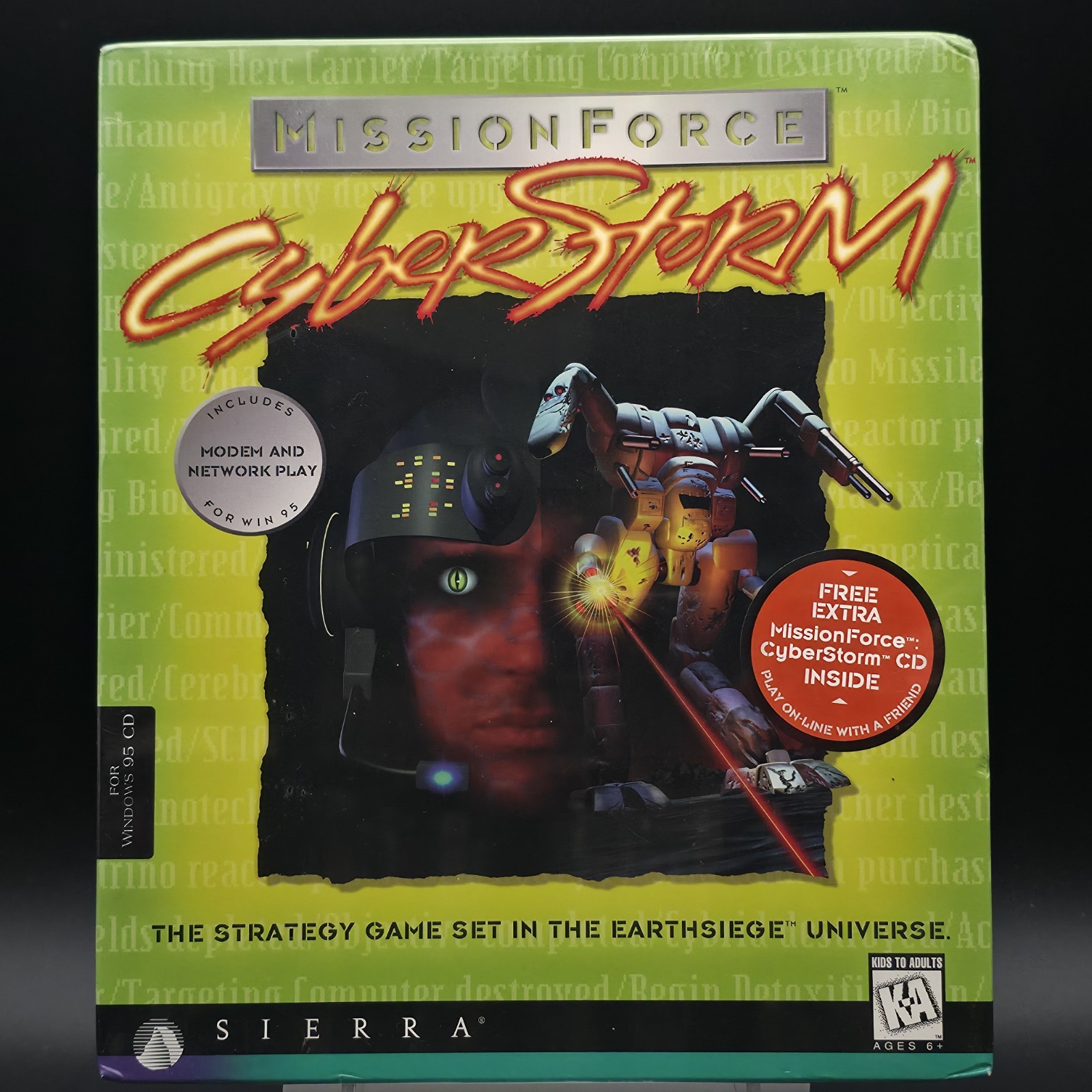 MissionForce: CyberStorm, 1996, Big Box, New & Sealed